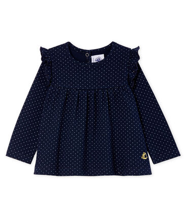 Blusa de Manga Larga para beb/é ni/ña Petit Bateau